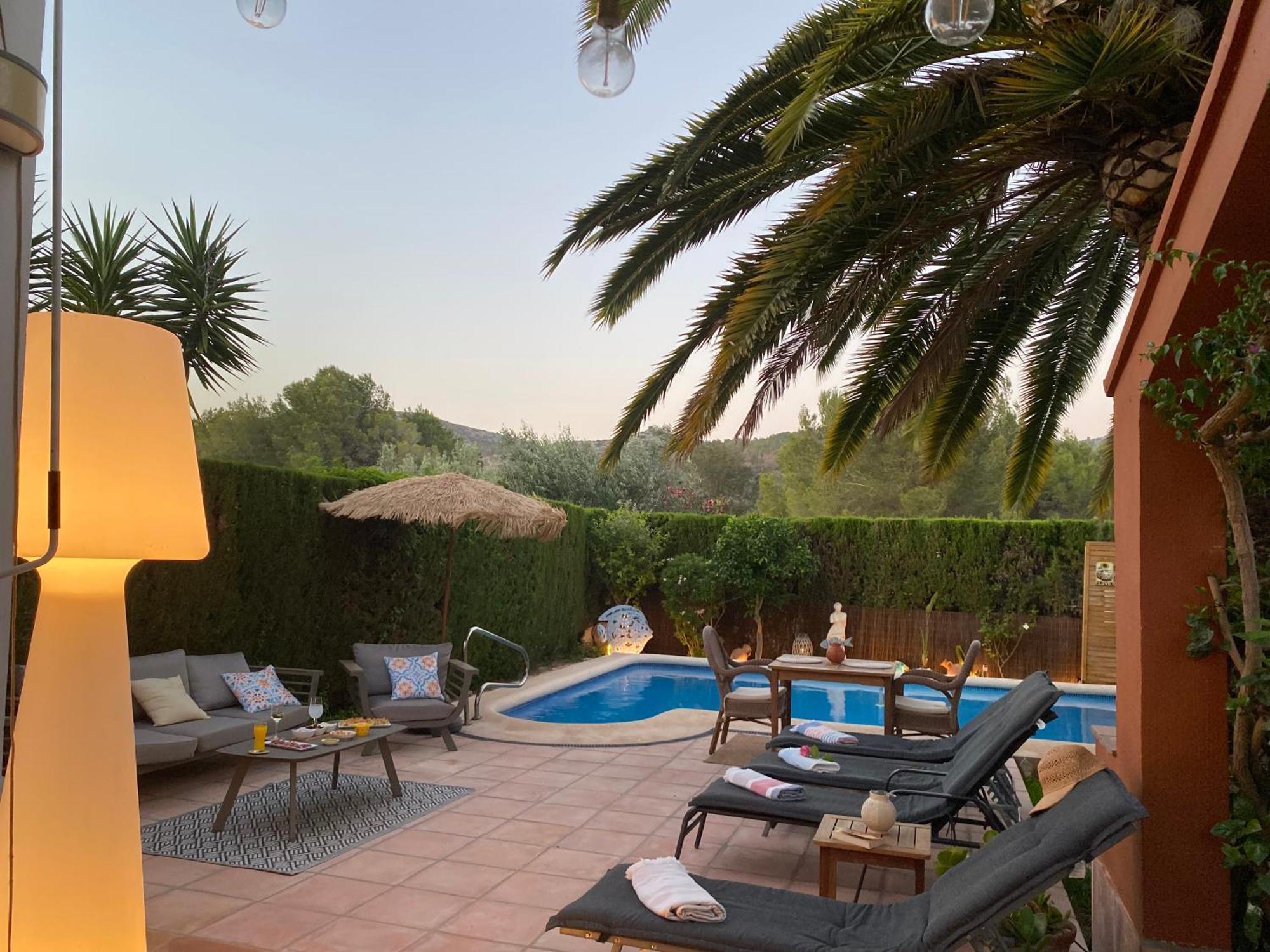 Maison Cosy Au Pied Du Golf Avec Piscine Privee Muntanya la Sella Eksteriør bilde